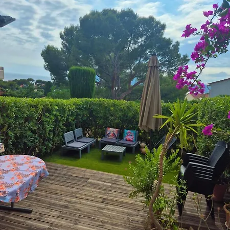 Le Jardin D'azur - Vue - Clim - Piscine Appartement Saint-Mandrier-sur-Mer